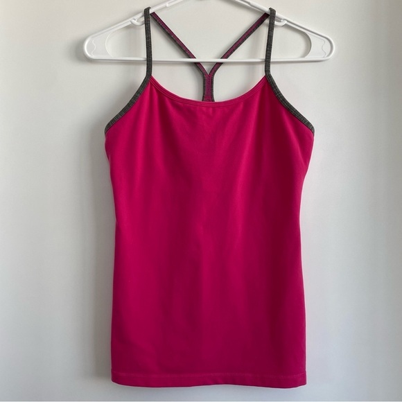 Lululemon Power Y Tank Luon Pink 6 - Picture 1 of 4